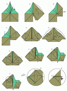 Yoda en origami 3