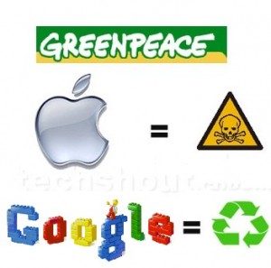 greenpeace troll apple ecologie 