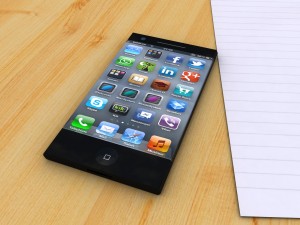 Concept d'iPhone 5 avec écran flexible Apple