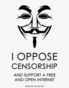 internet libre anonymous je m’oppose a la censure