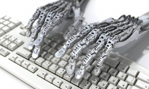 robot autonome clavier hacker